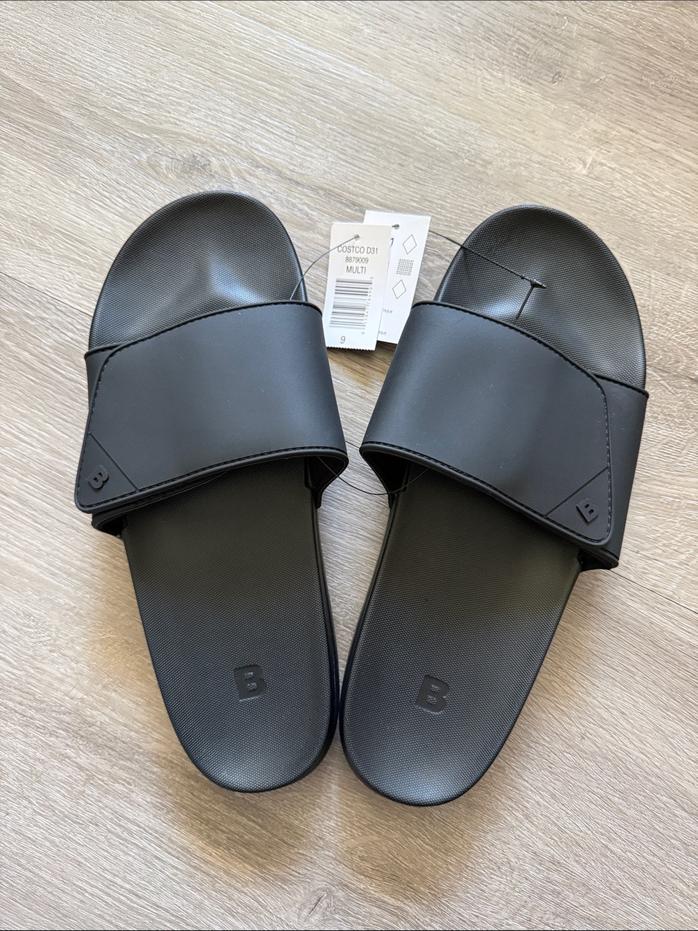 Bench Black Men's Slide Sandals